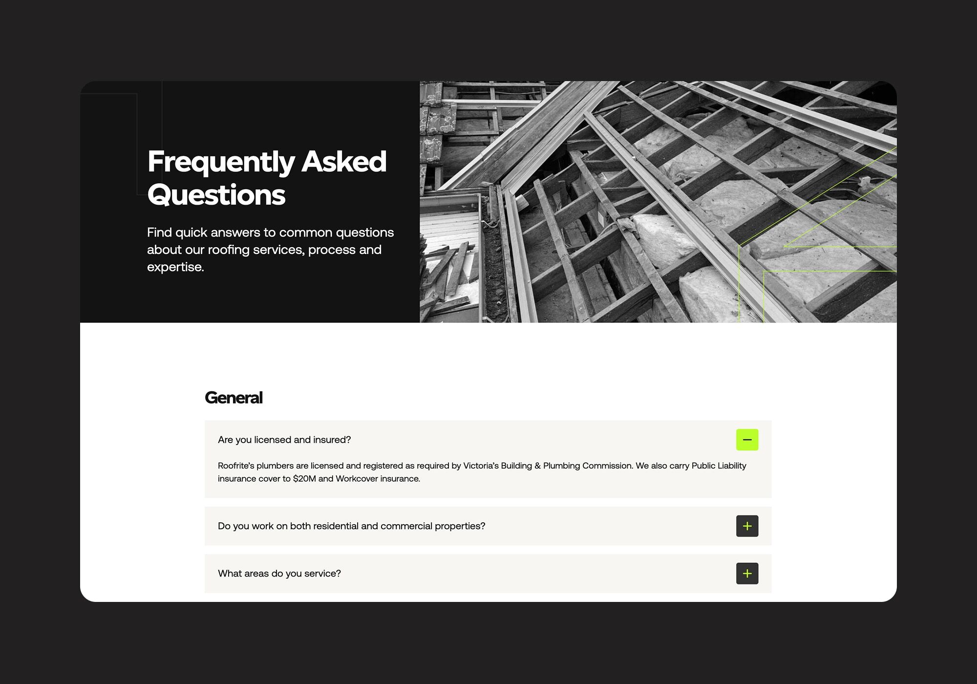 Roofrite FAQs