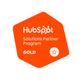 HubSpot Gold Solutions Partner badge